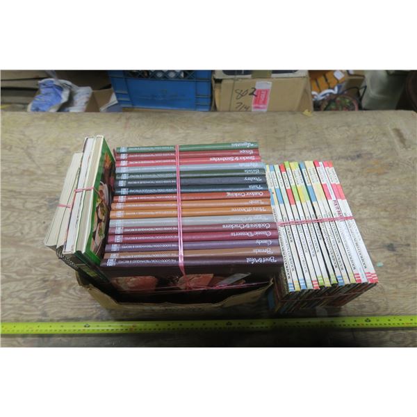 Large Collection of Cookbooks