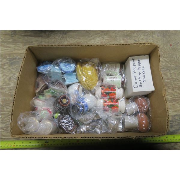 Collection of Salt and Pepper Shakers