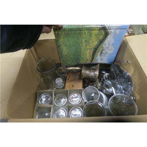 Box of Misc. Kitchenwares,