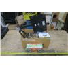 Image 1 : Box of Misc. Including Inline Fan, TV Ceiling Mount, Tool Belt ETC.