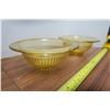 Image 3 : 2 Glass Bowls, Yellowish