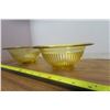 Image 4 : 2 Glass Bowls, Yellowish