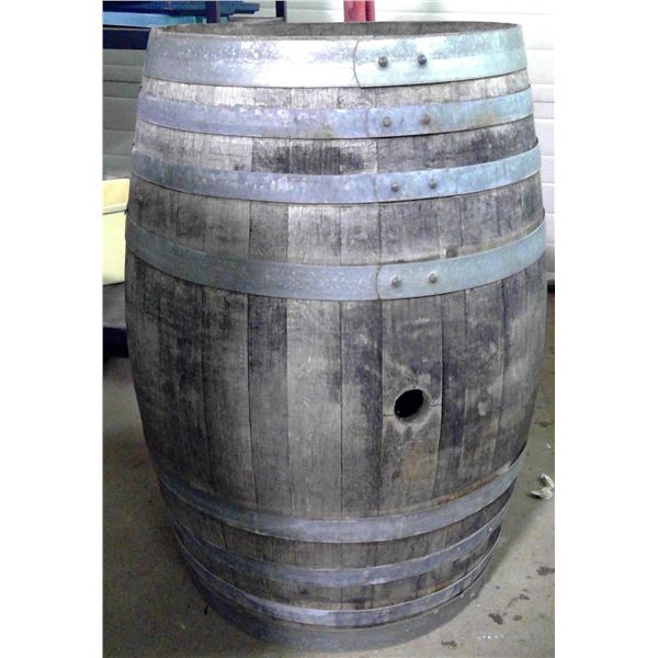 Wooden wine barrel from Hungary -  36" Height