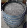 Image 2 : Wooden wine barrel from Hungary -  36" Height