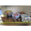 Image 1 : Lot of Tins, Some Christmas and Some Parks