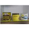 Image 1 : 2 Tobacco 1 Peanut Butter Tin