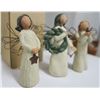 Image 3 : 3 Willow Tree Angel Christmas Ornaments