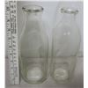 Image 2 : 6 x Glass Milk Bottles