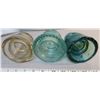 Image 2 : 3 x Glass Power Insulators