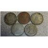 Image 2 : CAN Coin Lot - 30 x Nickels (12-1964, 12-1965); 5 Dimes ('61,'63,'64,'65 x2)