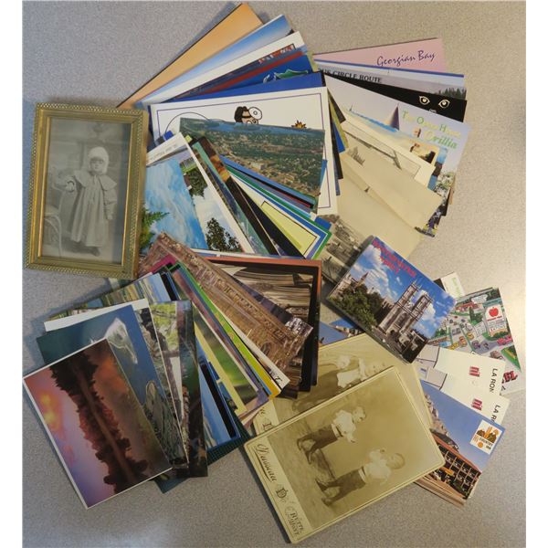Lot of Assorted Postcards + Picture