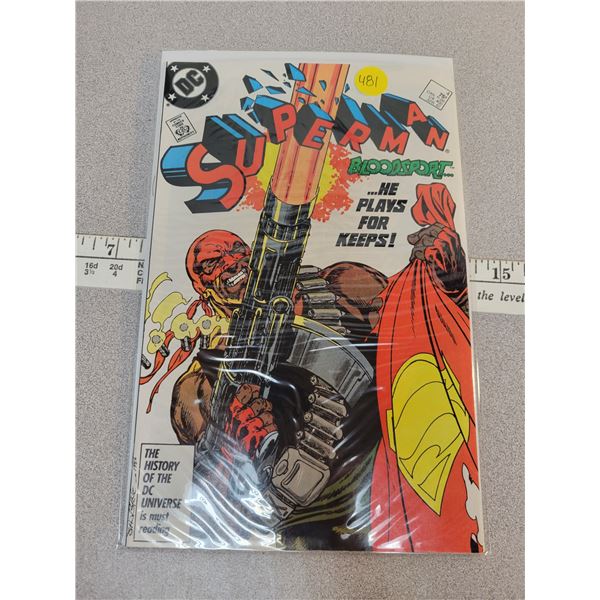 Superman #4 April 1987 nr mt
