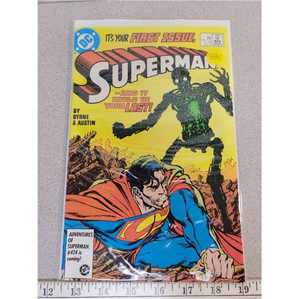 It's your first issue Superman! *rare* January 1987 nr mt
