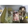 Image 1 : 3 PorcelaineDolls