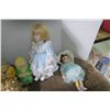 Image 3 : Lot of Ceramic Figures and Dolls