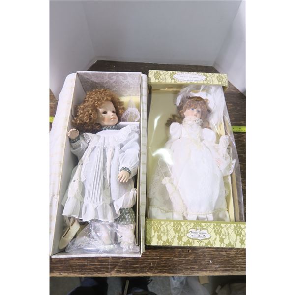 2 Porcelaine Dolls
