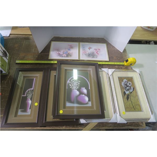 Lot of Framed Wall Art