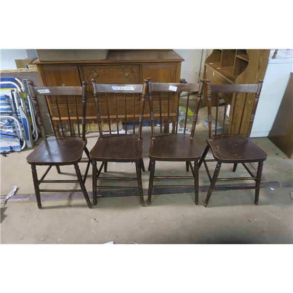 4 Vintage Chairs