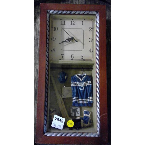 Toronto Maple Leafs Plaque/Clock
