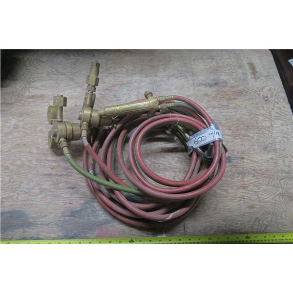 Cutting Torch, Hose, And Regulators