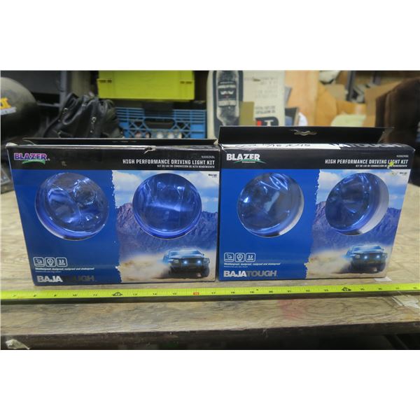 2 Sets of Baja Tough Halogen Lights