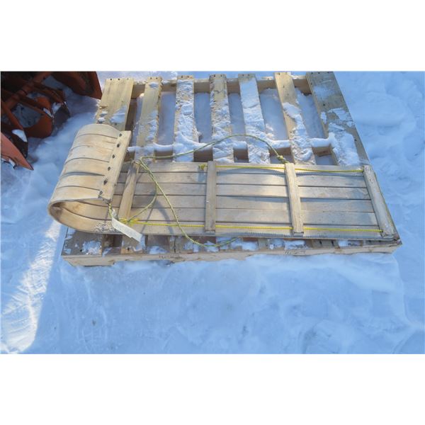 Wooden Sleigh
