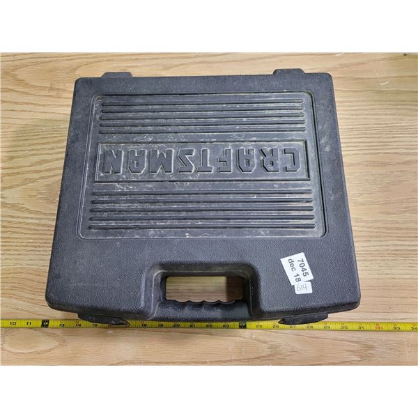 Craftsman 14.4 Volt drill, 2 batteries (1 is 13.2V) & charger in case - untested