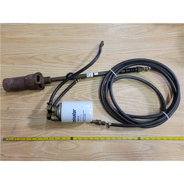 Tiger torch model T400 & fuel filter