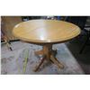 Image 4 : All Wood Pedestal Table