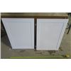 Image 7 : 5 New White Cabinet Doors 19 3/4 X 28 1/2 X 2      15 1/2 X 28 1/2 X 1    21 1/2 X 18