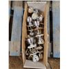 Image 1 : BOX OF KEYED DOOR KNOBS -NO KEYS