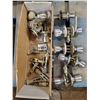 Image 2 : BOX OF KEYED DOOR KNOBS -NO KEYS