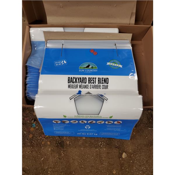 BOX OF 150 NEW BIRD SEED BAGS