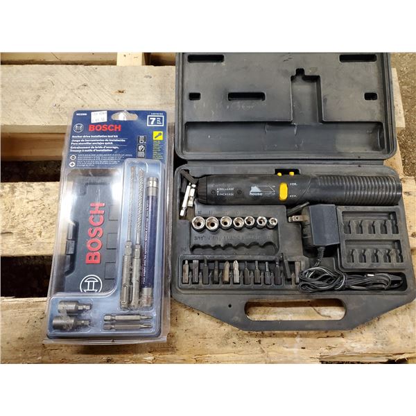 BOSCH ANCHOR DRIVE (NEW) + ELECTRIC SCREWDRIVER