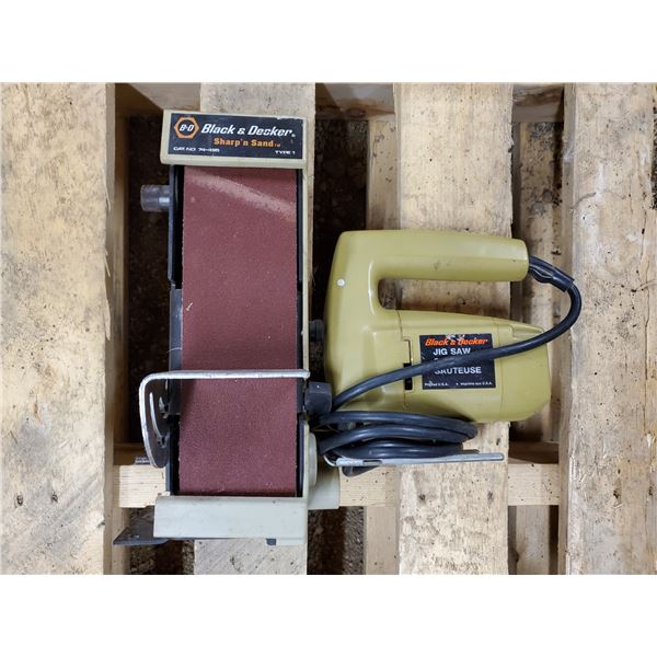 BLACK & DECKER JIG SAW + SHARP 'N SAND