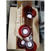 Image 2 : BOX OF CANDLES + TEALIGHT HOLDERS