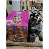 Image 1 : CHOCOLATE FONDUE FOUNTAIN + PARTIAL KNIFE BLOCK SET