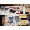 Image 1 : FLOOR & WALL TILE CUTER + HANDI FOAM 2 PART QUICK CURE