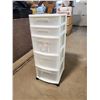 Image 1 : 5 DRAWER WHEELED STORAGE CART