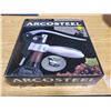 Image 1 : ARCOSTEEL CORKSCREW W/ STAND -APPEARS TO BE BRAND NEW IN BOX