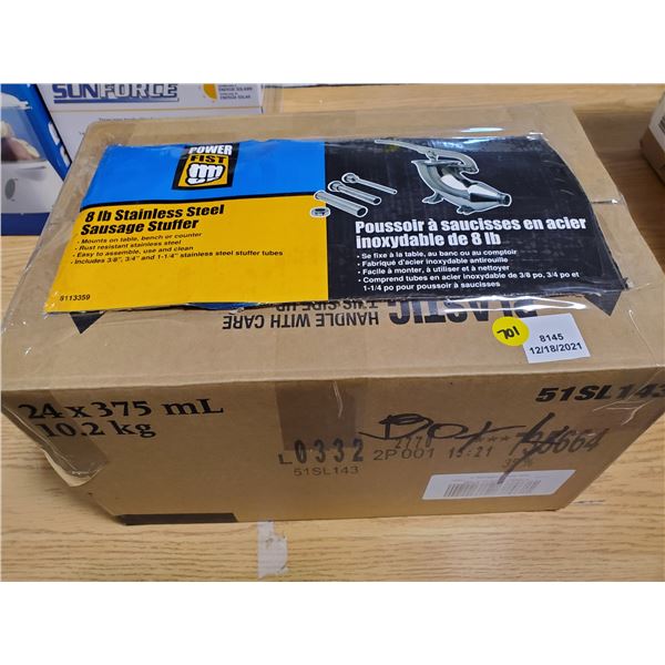 8 LB SAUSAGE STUFFER