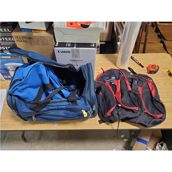 4 BAGS - 2 BACKPACKS, 2 CARRY ON