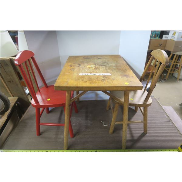 Children's Table and Chairs