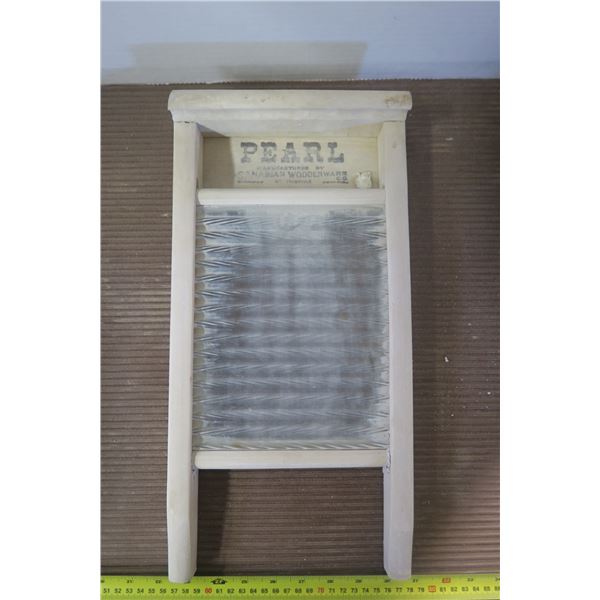 Small Glass Washboard