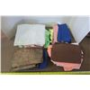 Image 1 : Box of Misc. Cloth / Sewing Material
