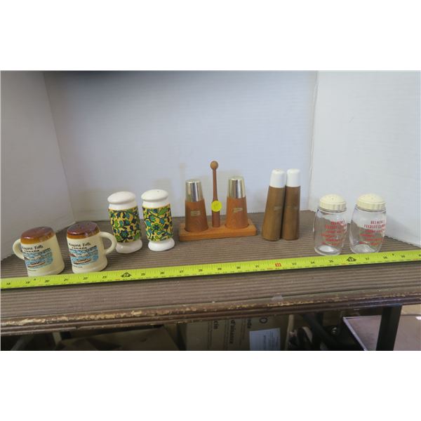 5 Salt And Pepper Sets