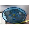 Image 3 : Ceramic Tray and Blue Glass Bowl