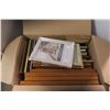 Image 1 : Box of Many Picture Frames of Various Sizes and Styles