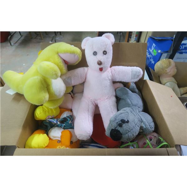 Box of Stuffed Animals