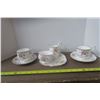 Image 1 : Royal Albert China Petite Point Tea Set